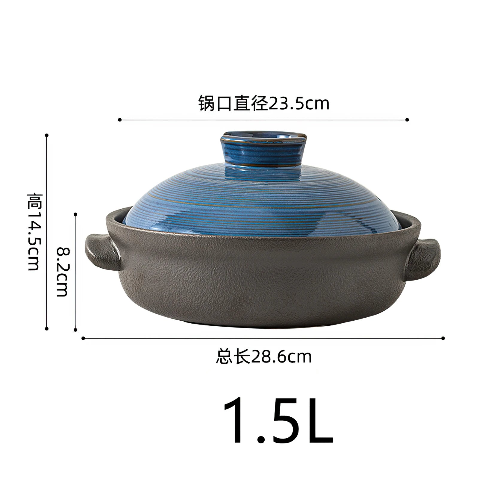 Ceramic Pot Cooking Japanese Style Clay Casserole Kitchen Cookware Stew Pot Big Soup Pan Cooking Saucepan Korean Cookware