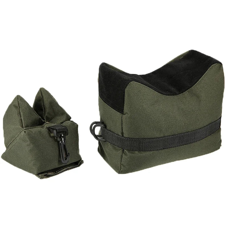Hunting Accessories Front & Rear Rifle Target Bench Unfilled Support Stand Bag Gun Accessories Shooting Gun Rest Bag Set
