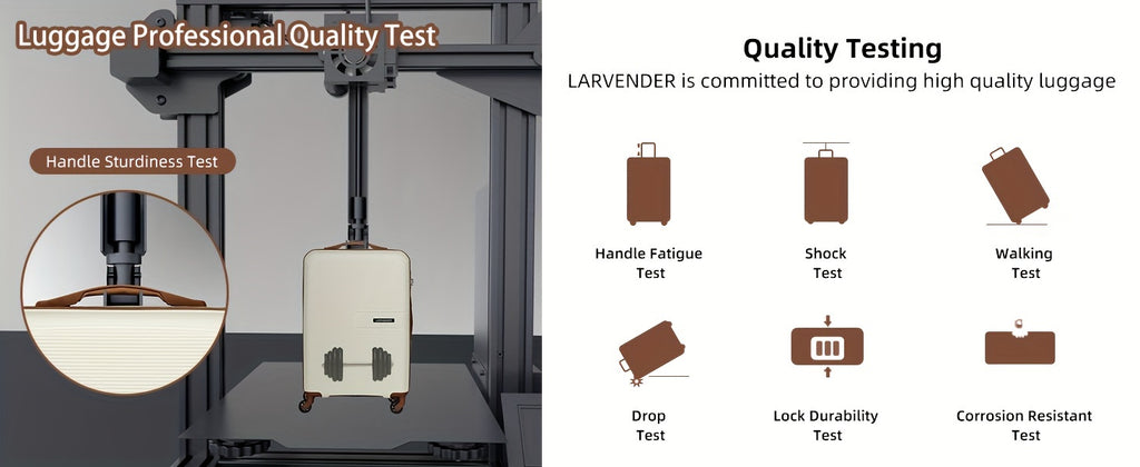 Luggage Sets 5 Piece, 28 Inch Expandable PP Hard Carry On Luggage Set With Rotating Wheels, 24 Inch Men's And Women's Lightweight Rolling Luggage, 20 Inch 3-piece Set For Portable Luggage, Beige