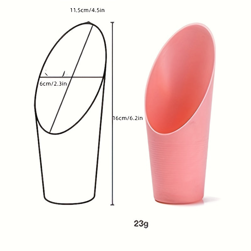 1pc Plastic Durable Bucket Spade Potting Cylinder Spade Soil Cup Succulent Plant Soil Spade Gardening Tools