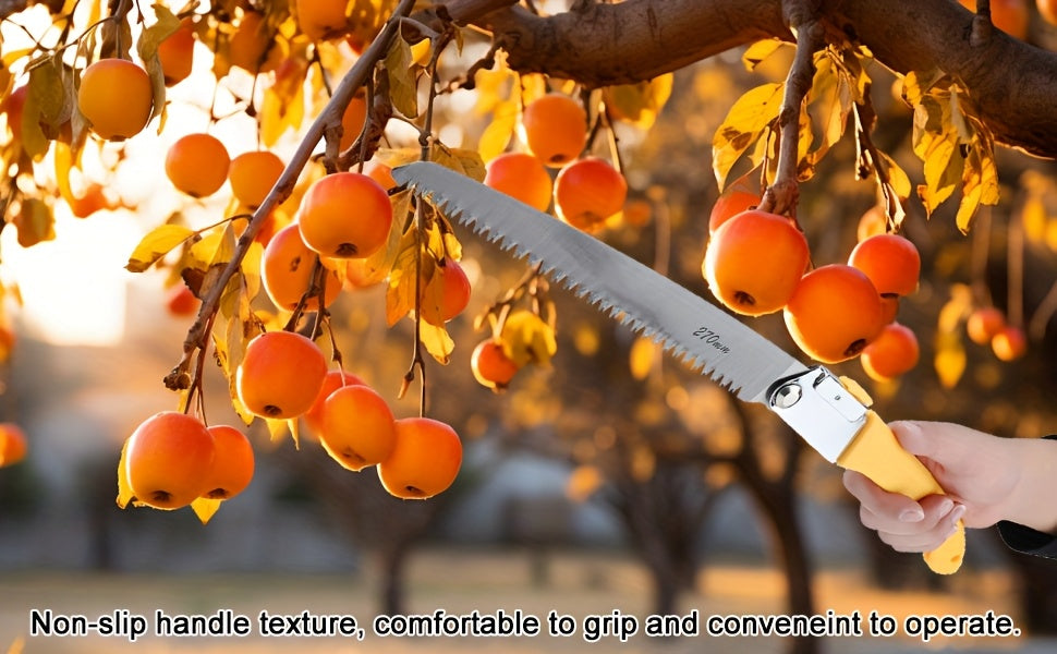 280mm Folding Hand Saw Wood Cutting Fruit Trees Pruning Trimming Gardening Tools (#2)