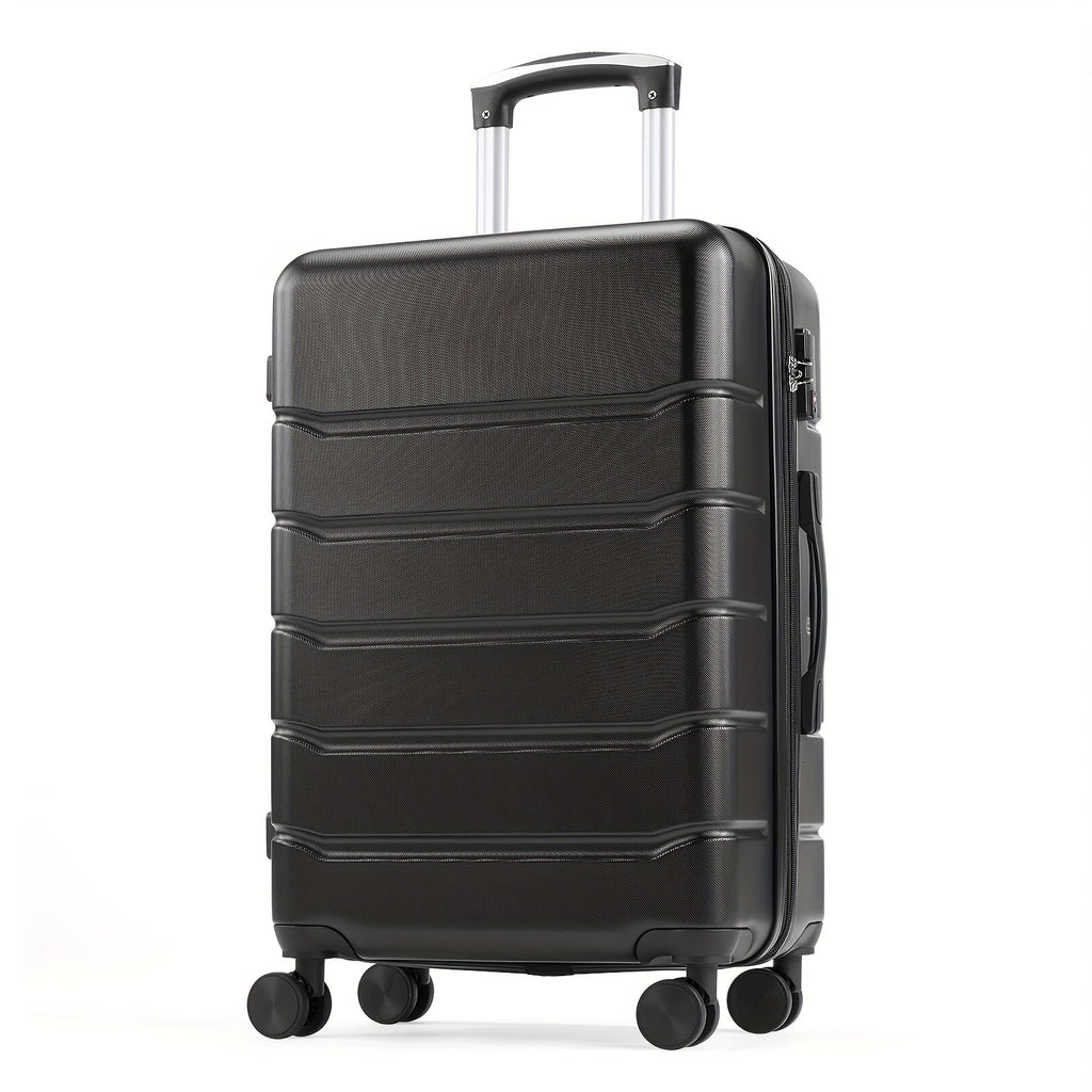 20/24/28 Inch Lightweight Hard Shell ABS Carry On Luggage with Double Spinner Wheels, Expandable Rolling Luggage and TSA Lock