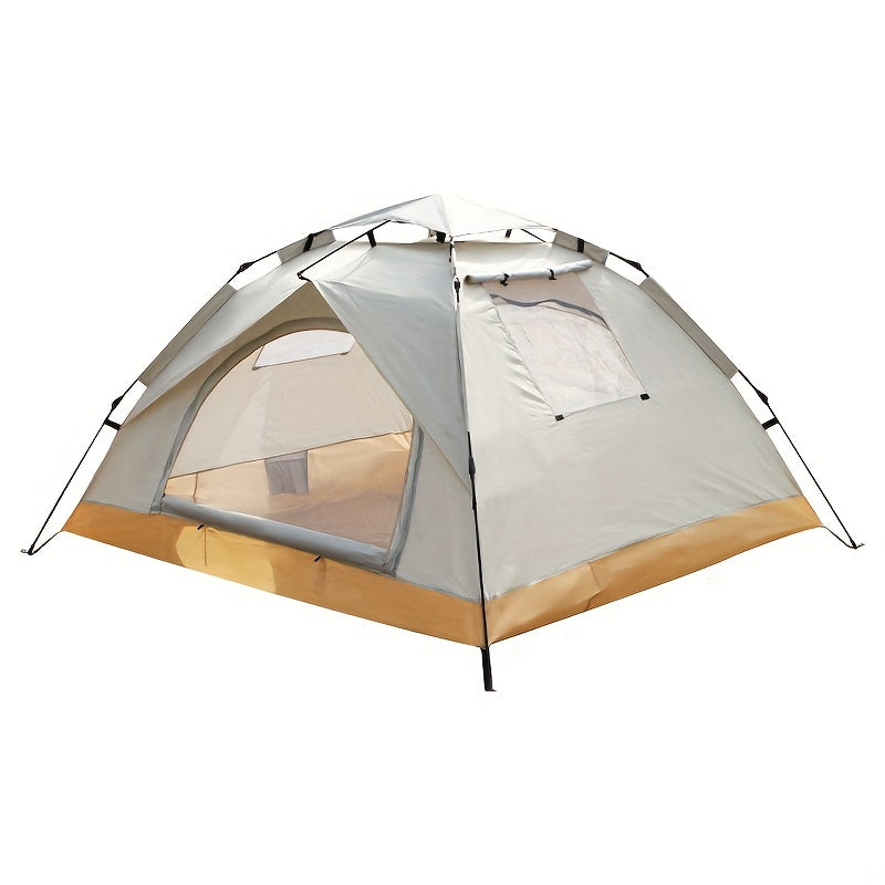 2-3 Person, Essential for Family Camping Lightweight Tent with Double Windproof Doors and Mosquito Net Suitable Hiking Backpacker, Camping Accessories And Equipment, Large Tents Outdoor Camping, Big Camping Tent, Camping Acce