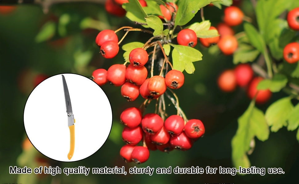 280mm Folding Hand Saw Wood Cutting Fruit Trees Pruning Trimming Gardening Tools (#2)