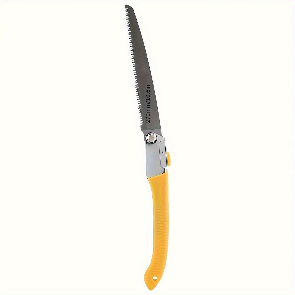 280mm Folding Hand Saw Wood Cutting Fruit Trees Pruning Trimming Gardening Tools (#2)