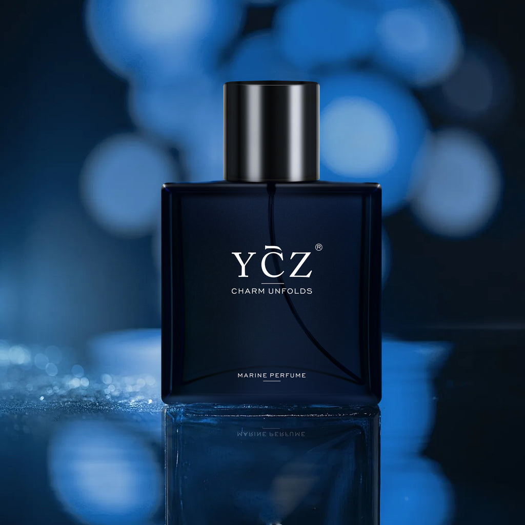 3pcs YCZ Men’s Cologne - 1.69oz, Fresh Grapefruit & Cedar Amber Scent, Long-Lasting Fragrance for Date Night, Perfect Boyfriend Gift, Eau de Toilette Spray, Ideal for Summer Vibes, Gift for Boyfriend | Modern Cap Design | Q
