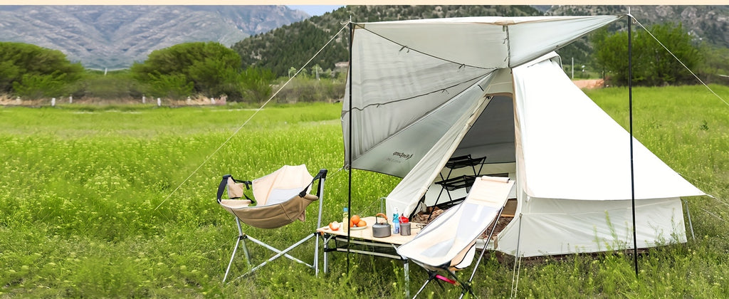 KingCamp Camping Tent 5-6 Person 4 Season Double Layers Waterproof Anti-UV Windproof Tents Family Outdoor Camping Tent