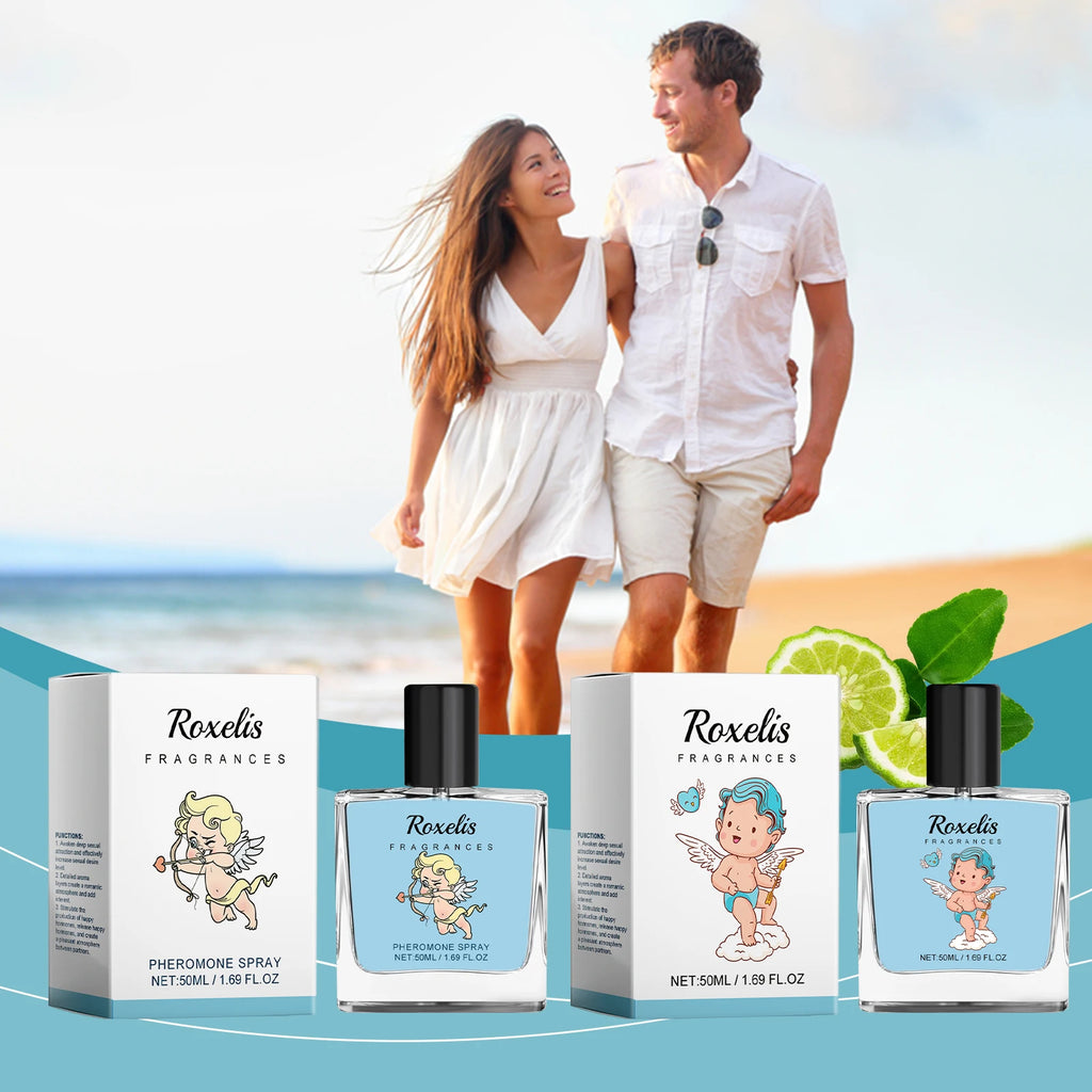 Roxelis Cupid Angel Fragrance Rich Cologne Releases Charm Elegant Charm Keep Fragrance With You Cologne Perfume Charm Fragrance