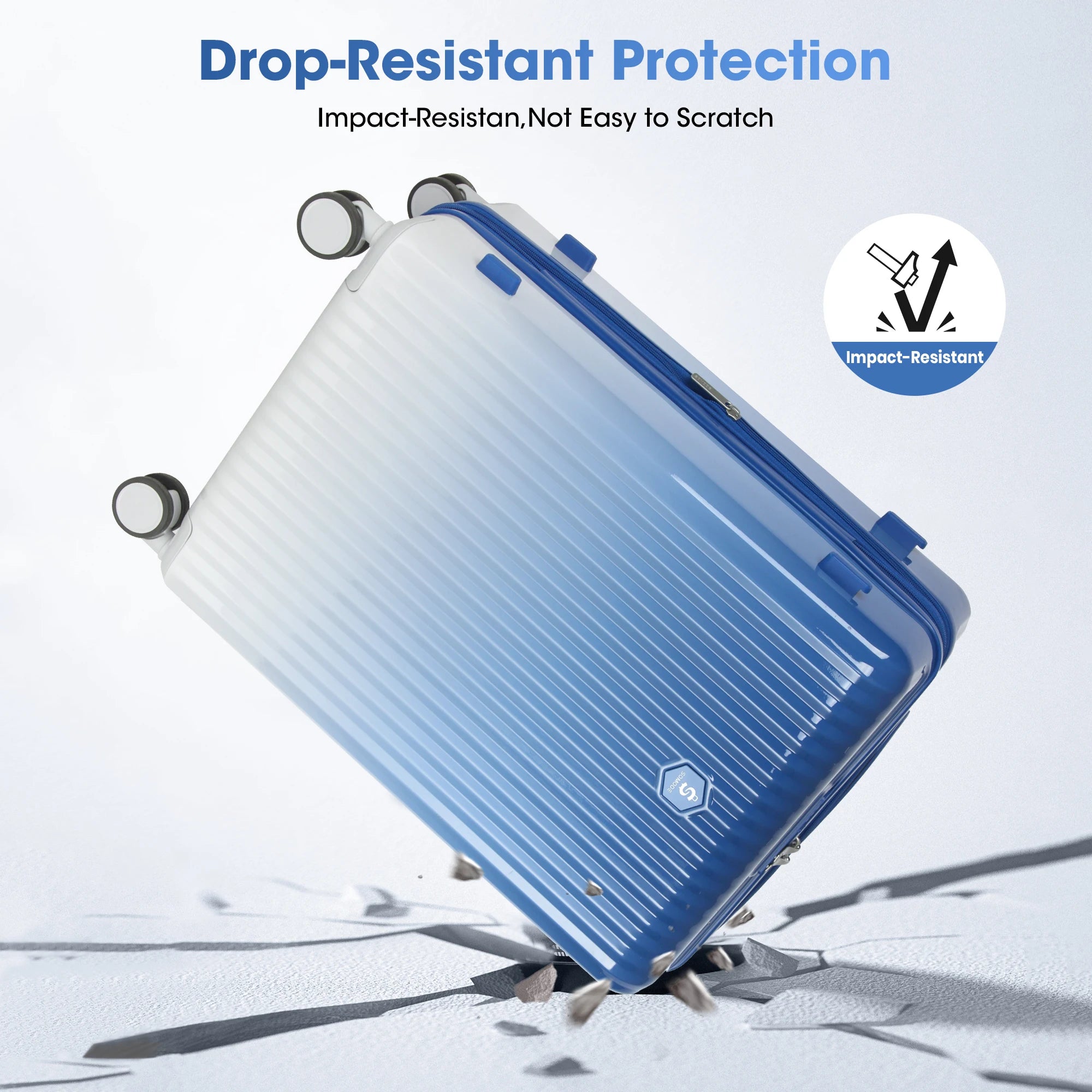 28inch Expandable Luggage Set Fashion Durable, Lightweight, And Secure Travel Companion With Spinner Wheels, TSA Lock, And Multi