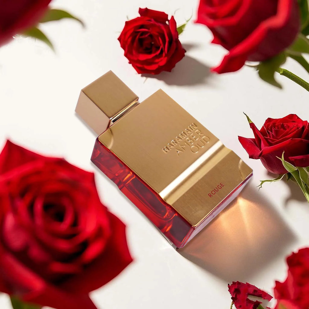 Al Haramain Amber Rouge Edition Eau De Toilette Spray Long-lasting Fragrance for Men And Women 2.0 OZ / 60ml Best Christmas Gift