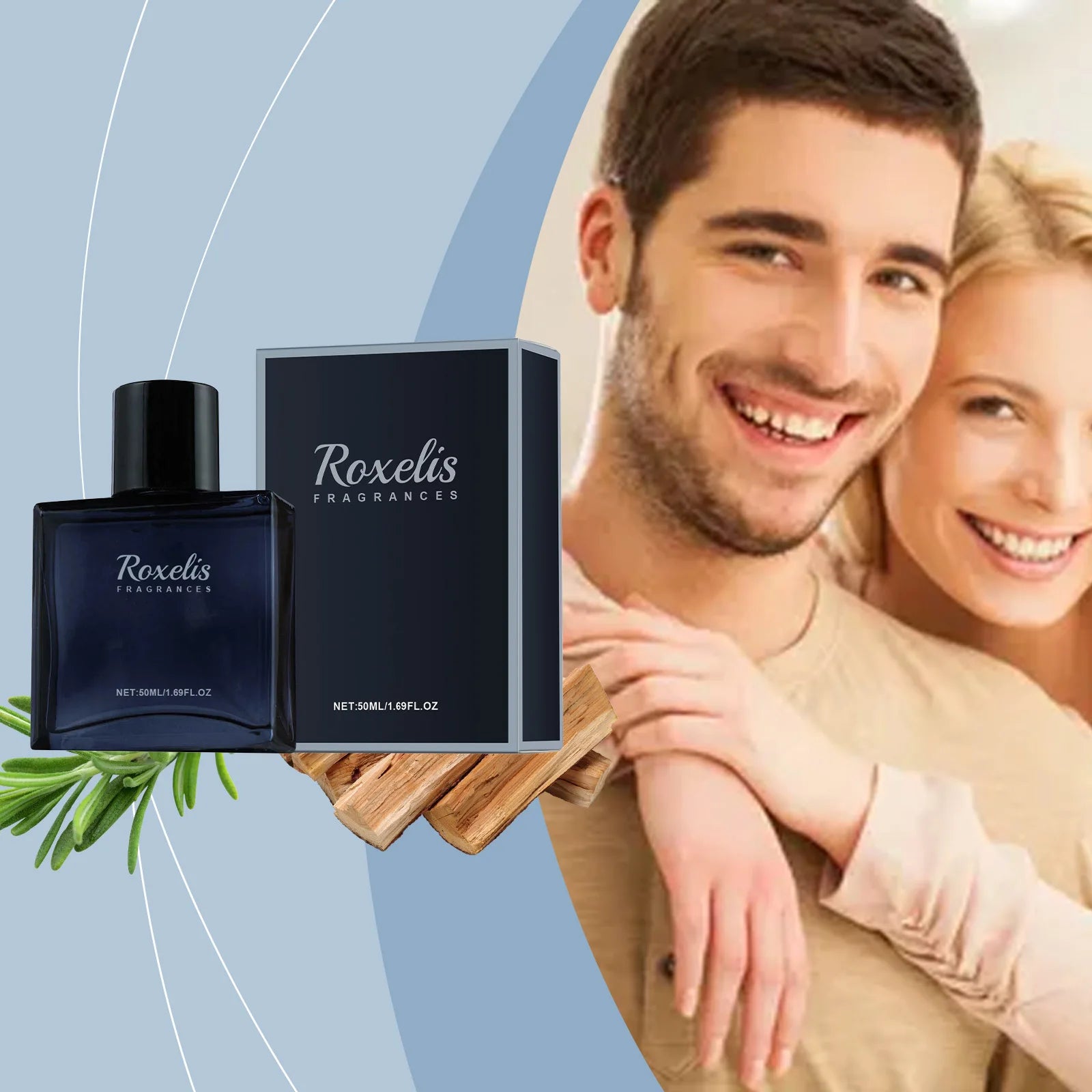 Roxelis Charming Perfume For Men Natural Fresh Lasting Release The Charm Of Men The Dating Atmosphere Confidence Boost Perfume