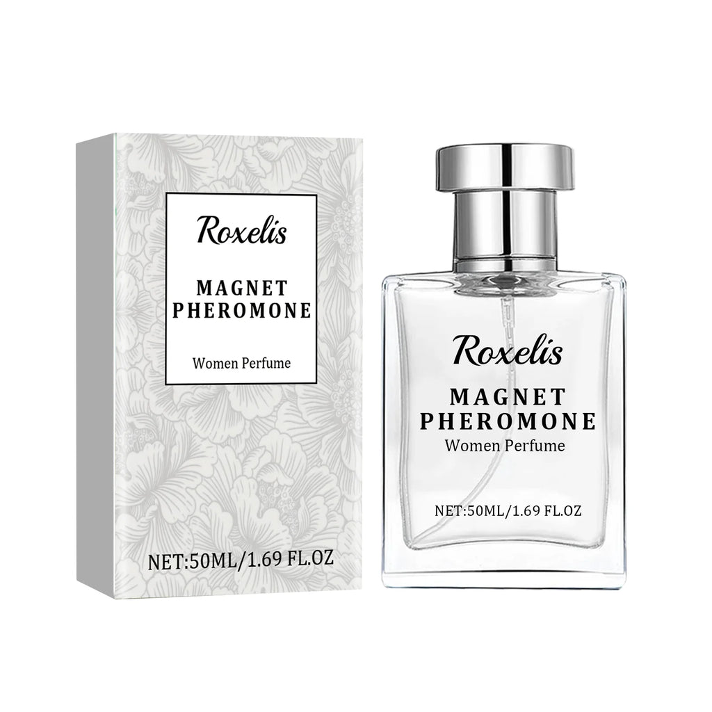 Roxelis 50ml Magnet Pheromone Perfume Men Women Lasting Fragrance Release Charming Dating Atmosphere Couple Gift Glamour Perfume