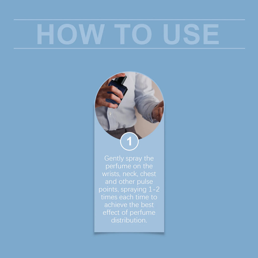 Roxelis 50ml Blue Spirit Cologne Fresh Long Lasting Scent Enhance Charm Elegant Aroma Deep Complex Notes Date Night Essential