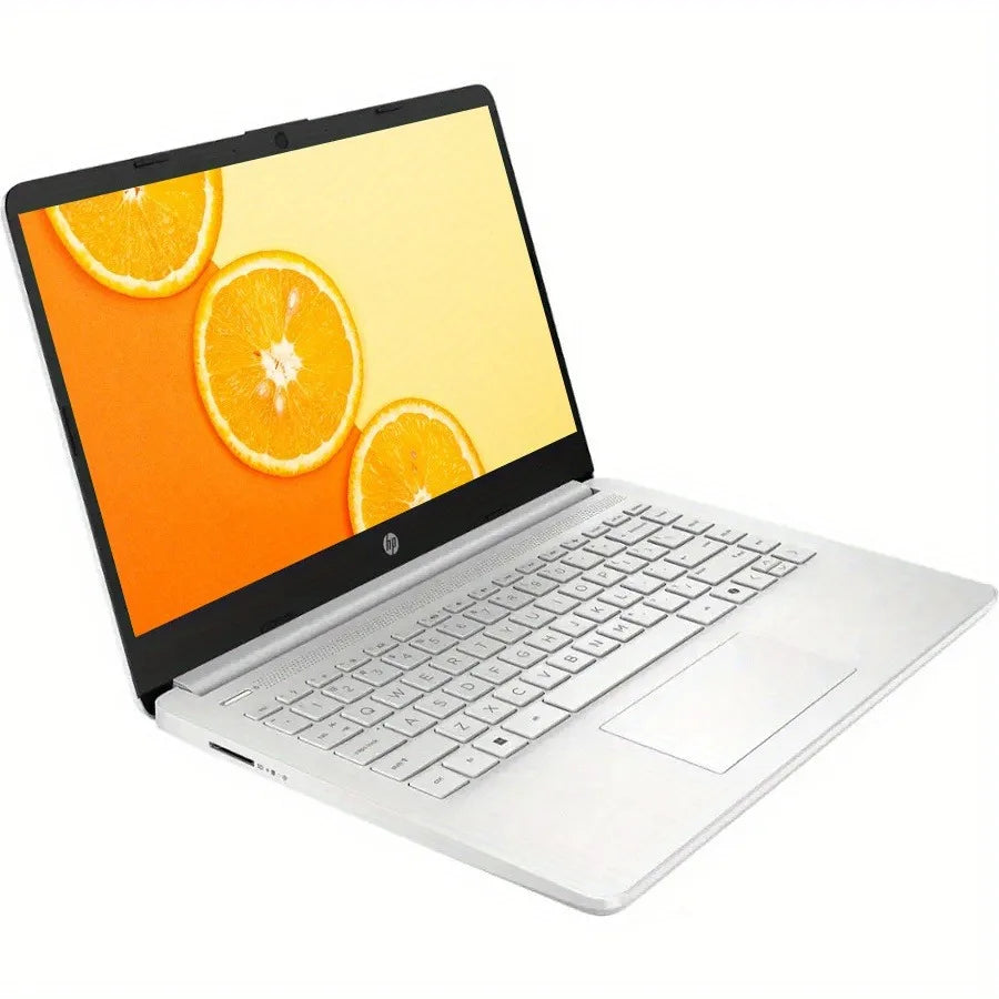 HP 14" HD Business Laptop, Intel Processor N150, 16GB RAM, 128GB UFS, Intel Graphics, Wi-Fi 6, Windows 11 Home, Natural Silver