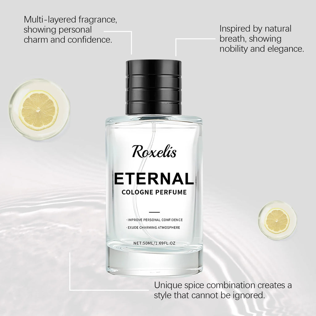 Roxelis 50ml Men's Cologne Pheromone Perfume Charm Release Long Lasting Fragrance Daily Dating Atmosphere Freshing Body Perfume