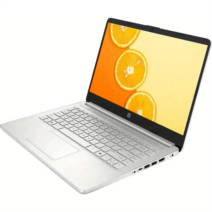 HP 14" HD Business Laptop, Intel Processor N150, 16GB RAM, 128GB UFS, Intel Graphics, Wi-Fi 6, Windows 11 Home, Natural Silver