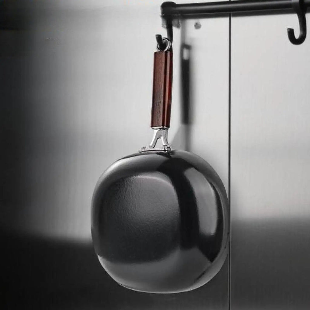 30cm/24cm Iron Flat Bottomed Frying Pan Non Stick Square Pot Stir Fry Pot Household Kitchen Gas Stove Universal Pan Cookware