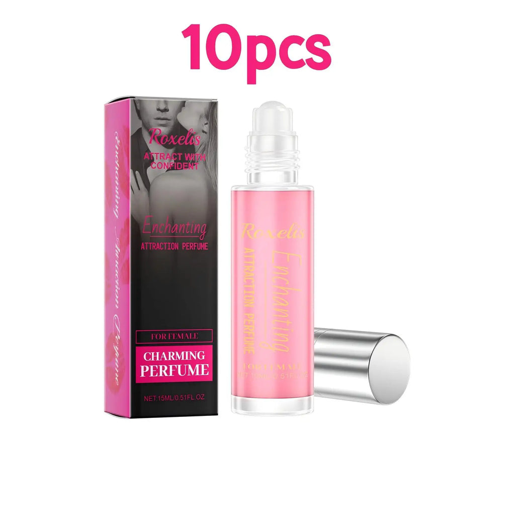 Roxelis 15ml Cologne Pheromone Perfume Roller Ball Lasting Scent Elegant Woman Body Charm Dating Flirt Glamour Lady Perfume