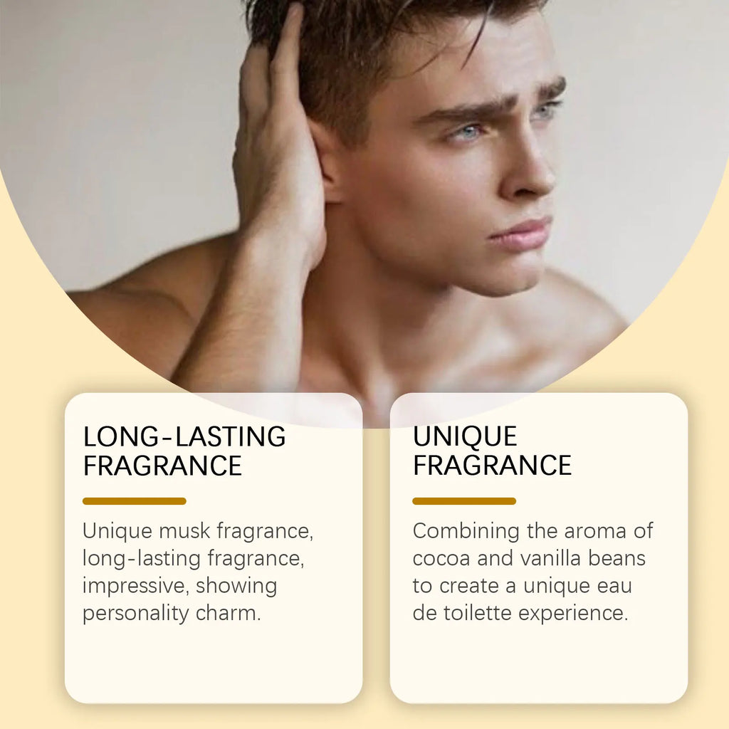 Roxelis 50ml Coco Musk Perfume Charming Cologne Lasting Pheromone Fragrance Freshing Dating Atmosphere Flirting Attract Perfume