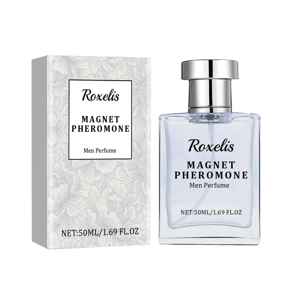 Roxelis 50ml Magnet Pheromone Perfume Men Women Lasting Fragrance Release Charming Dating Atmosphere Couple Gift Glamour Perfume