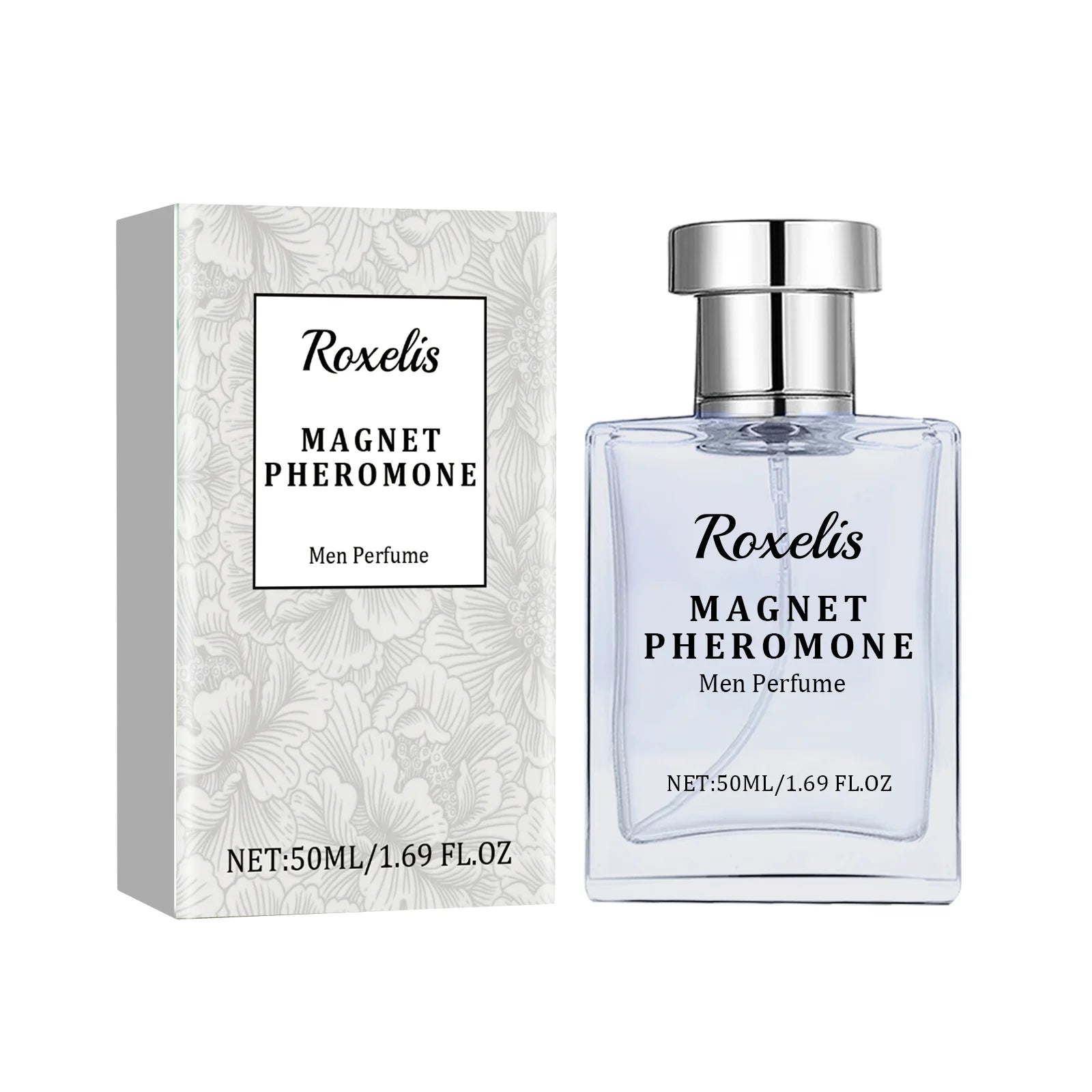 Roxelis 50ml Magnet Pheromone Perfume Men Women Lasting Fragrance Release Charming Dating Atmosphere Couple Gift Glamour Perfume