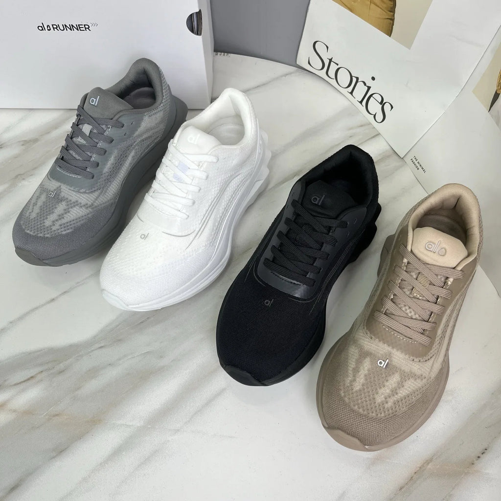 Yoga running shoes professional marathon men's sports breathable and lightweight women's casual comfortable sports non-slip spor