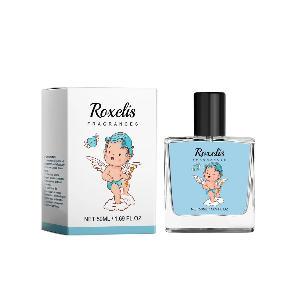 Roxelis Cupid Angel Fragrance Rich Cologne Releases Charm Elegant Charm Keep Fragrance With You Cologne Perfume Charm Fragrance