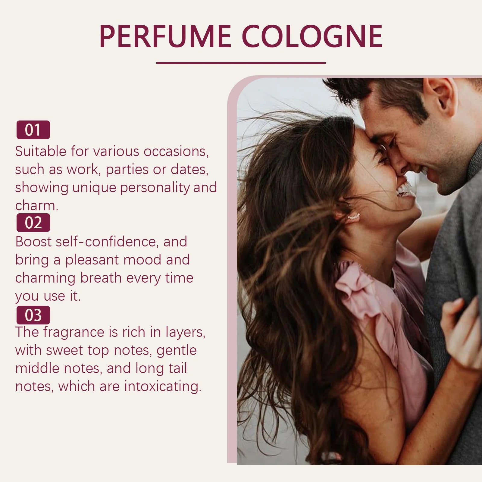 Roxelis 15ml Cologne Charming Perfume Pheromone Long Lasting Fragrance Flirting Dating Elegant Lady Refreshing Body Perfume