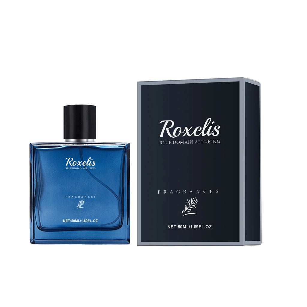 Roxelis 50ml Blue Spirit Cologne Fresh Long Lasting Scent Enhance Charm Elegant Aroma Deep Complex Notes Date Night Essential