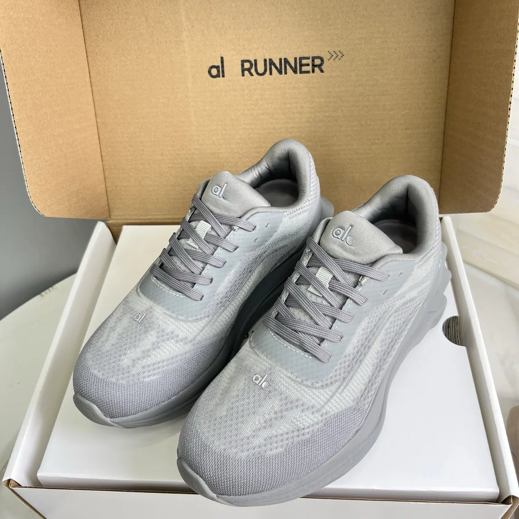 Yoga running shoes professional marathon men's sports breathable and lightweight women's casual comfortable sports non-slip spor