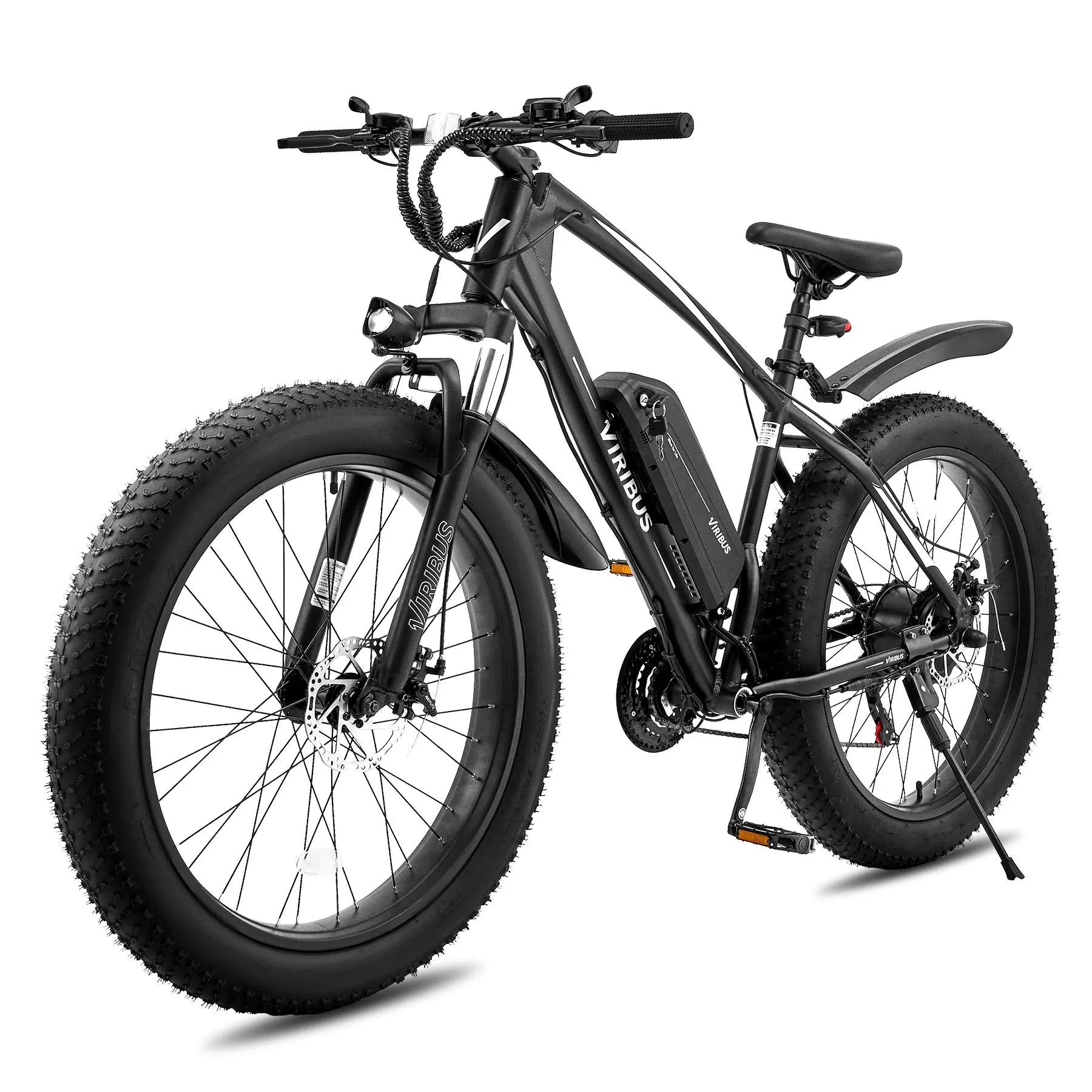 500W Fat Tire eBike 48V Electric Bike for Adults 21 Speed 26" Fat Tire Mountain Ebike 48V 10Ah Battery 20mph PAS