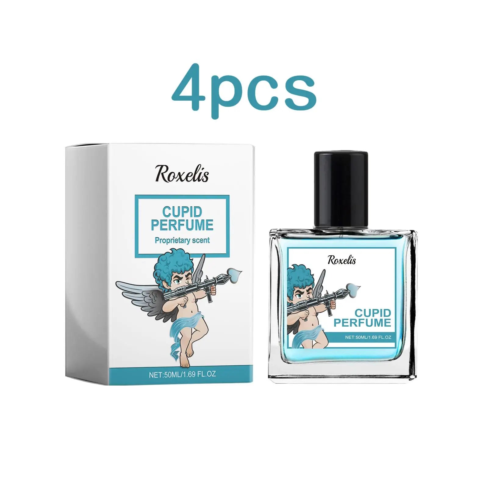 Roxelis 50ml Cologne Cupid Charm Perfume Natural Fragrance Flirting Long Lasting Pheromone Romantic Dating Atmosphere Perfume