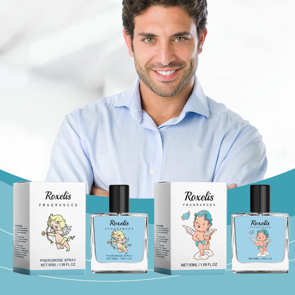 Roxelis Cupid Angel Fragrance Rich Cologne Releases Charm Elegant Charm Keep Fragrance With You Cologne Perfume Charm Fragrance