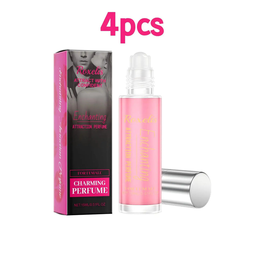 Roxelis 15ml Cologne Pheromone Perfume Roller Ball Lasting Scent Elegant Woman Body Charm Dating Flirt Glamour Lady Perfume