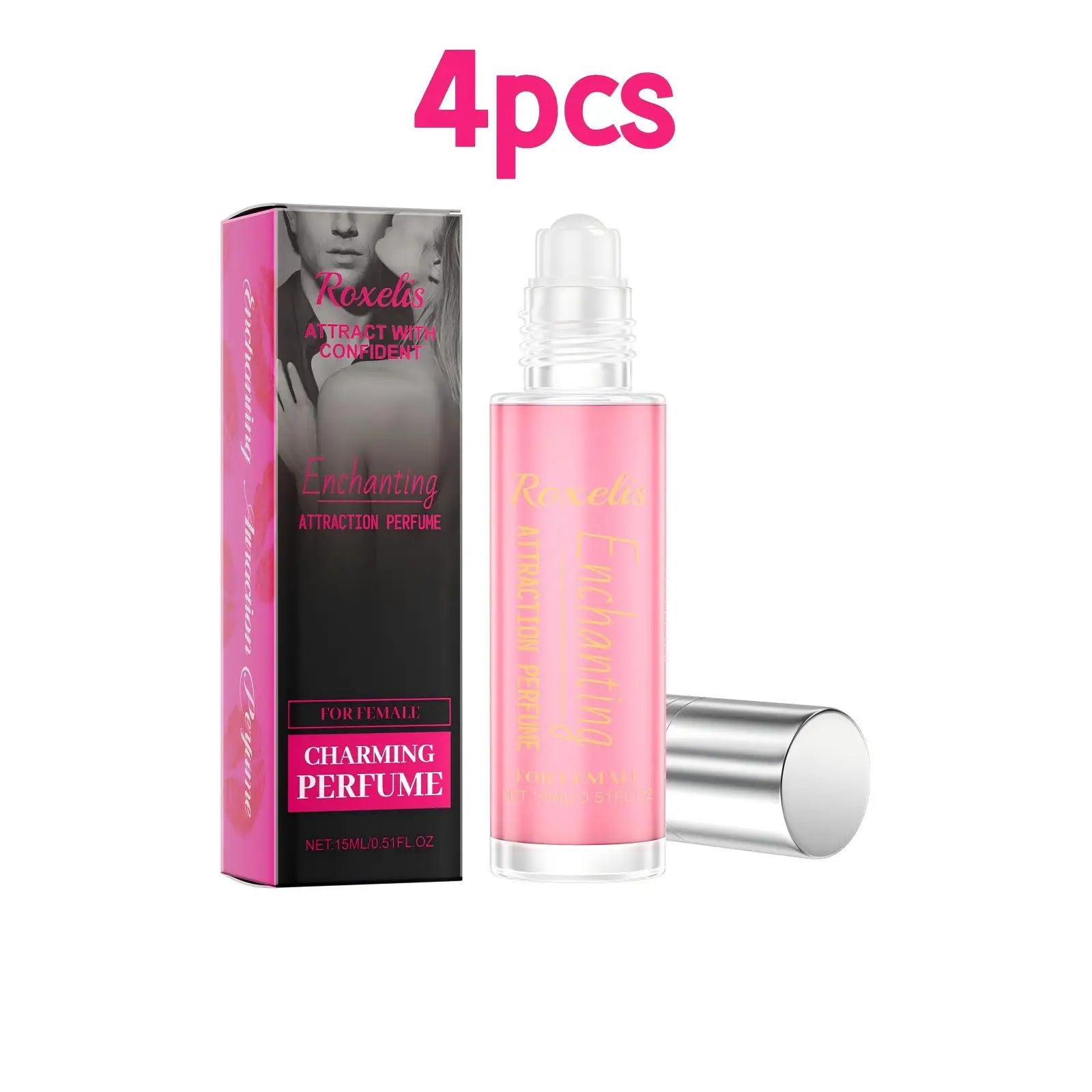 Roxelis 15ml Cologne Pheromone Perfume Roller Ball Lasting Scent Elegant Woman Body Charm Dating Flirt Glamour Lady Perfume