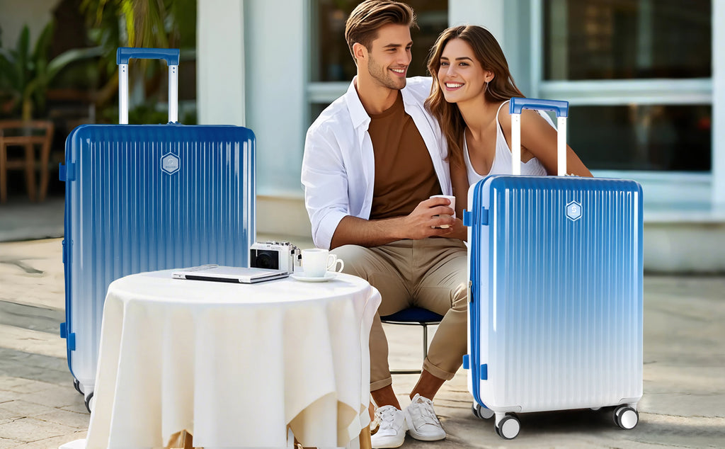 28inch Expandable Luggage Set Fashion Durable, Lightweight, And Secure Travel Companion With Spinner Wheels, TSA Lock, And Multi