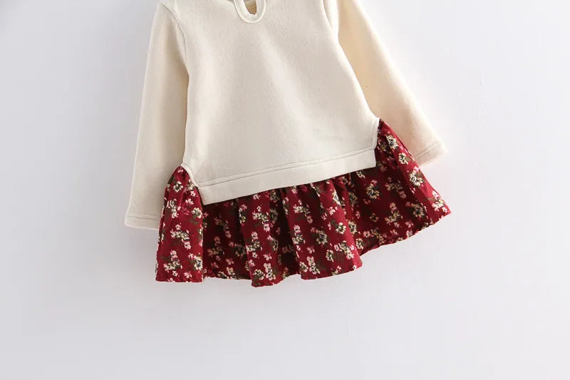 Baby girl Dresses Spring Girls Clothes Princess Dress Flower Dress For Girl Cute Infant toddler Fashion Baby Girl Clothes 18M-6Y