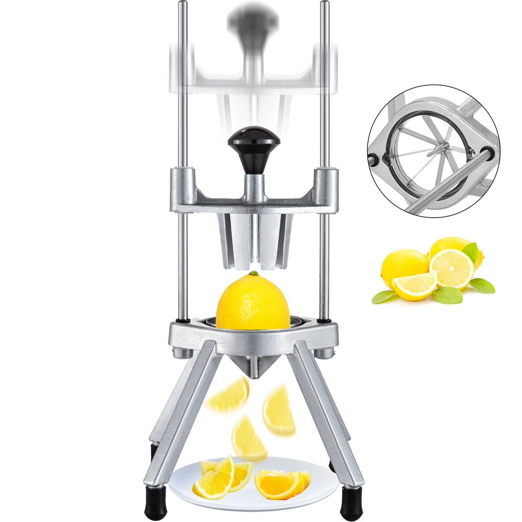 SucceBuy 4/6/8-Section Lemon Wedge Slicer Chopper Commercial Limes Wedger Fruit Vegetable Cutter Home Kitchen Appliance Gadgets