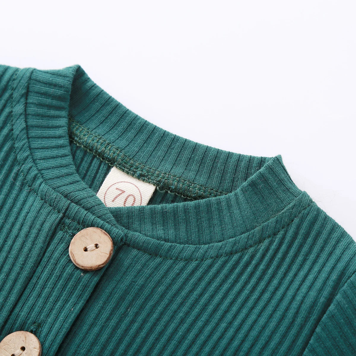 16 Colors Baby Solid Knit Sets Newborn Infant Girls Boys Fall Winter Long Sleeve Romper + Elastic Pants Toddler Outfit 0-24M