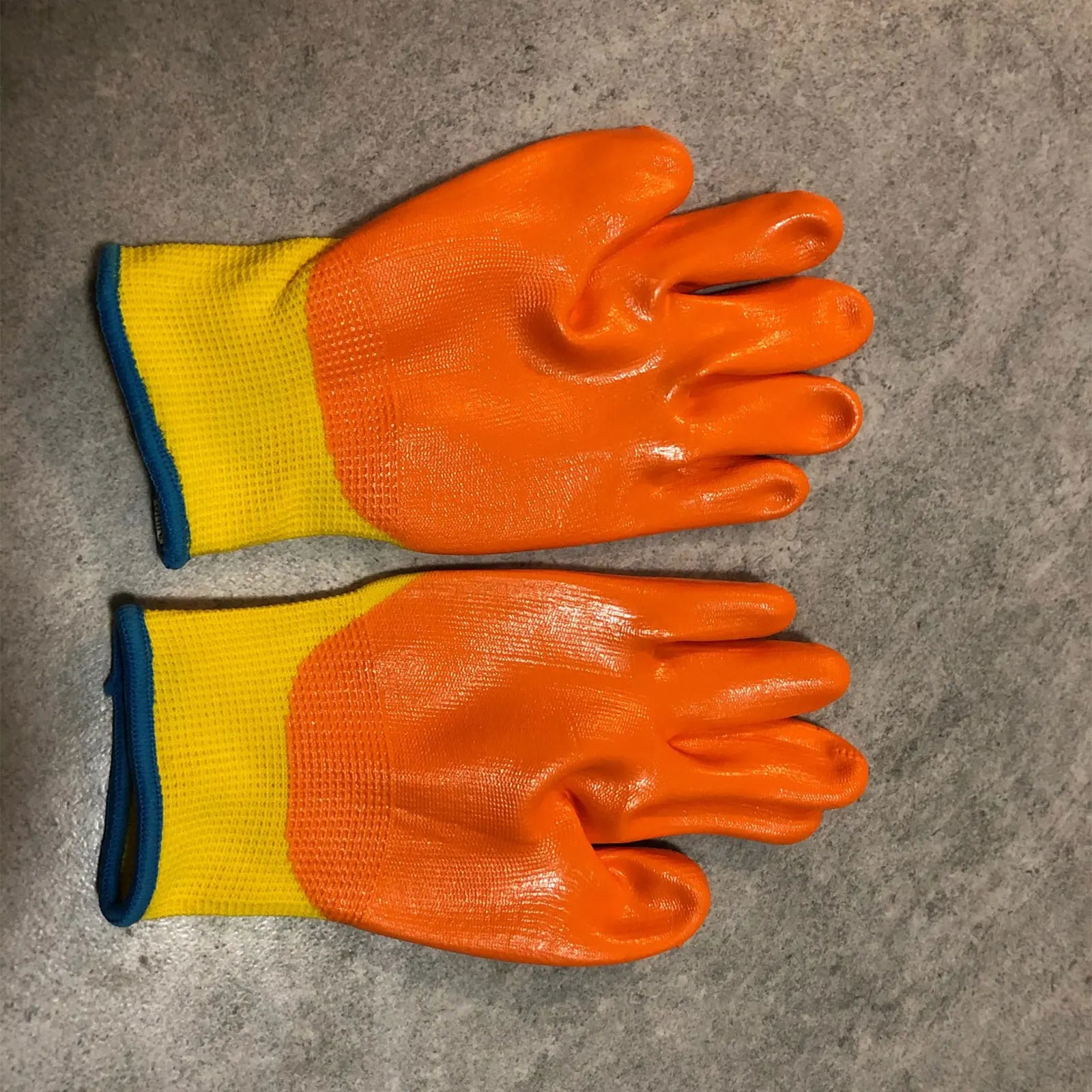 Breathable Gardening Gloves for Kids, Cartoon Animal Gloves, Oil Resistant, Non-slip, Anti-stab Handwork Silicone Nitrile