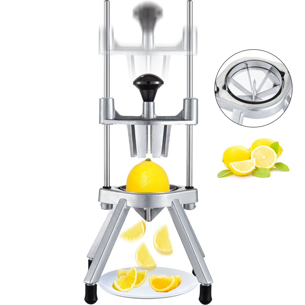 SucceBuy 4/6/8-Section Lemon Wedge Slicer Chopper Commercial Limes Wedger Fruit Vegetable Cutter Home Kitchen Appliance Gadgets
