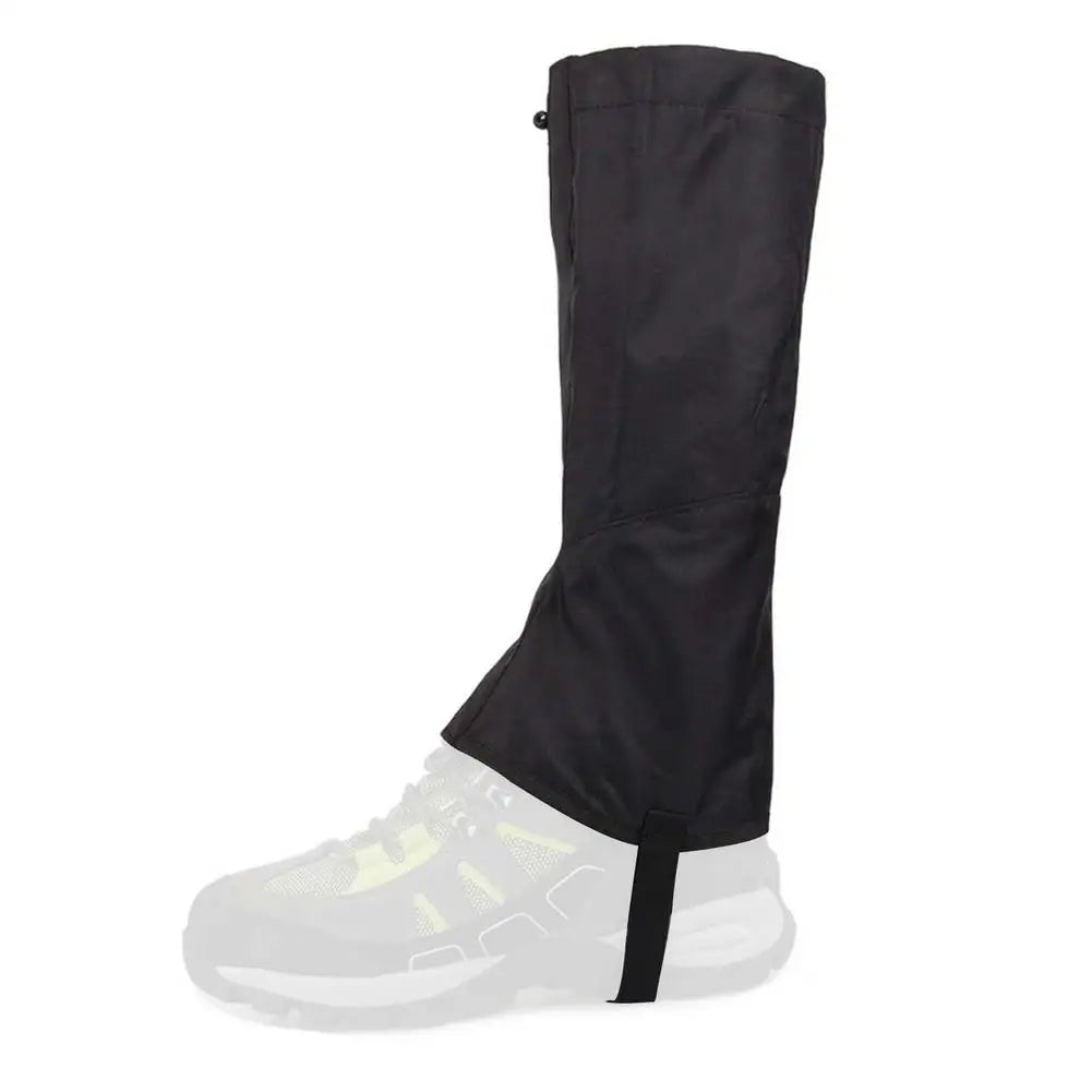 1 Pair Shoe Cover Waterproof Leg Gaiters Breathable Gaiter Leg Protective Cover Snow Boot Protection Guard For Camping Cycling