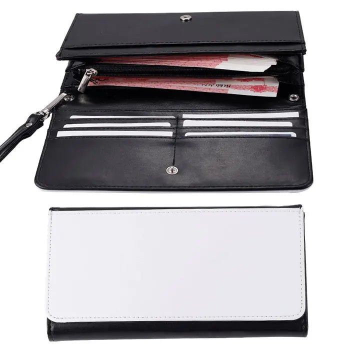 New Custom Personalized Color Picture Zipper Long Wallet Clutch Bag Photo Print Customized DIY Women Wallet Christmas Present