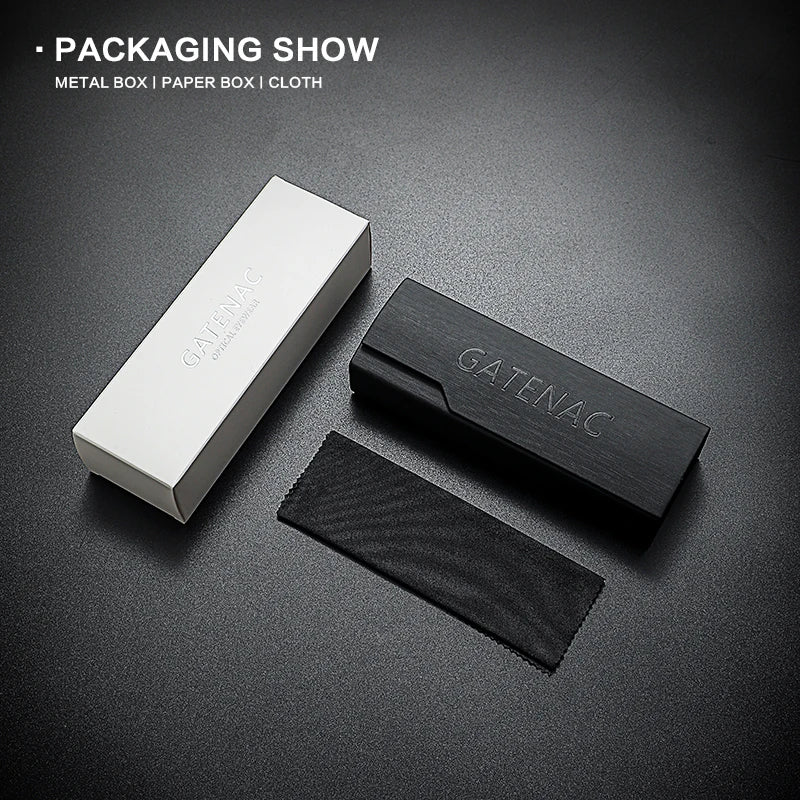 Handmade Acetate Glasses Frame Men Vintage Square Ultra Light Rivet Eyeglasses Frame Women Retro Luxury Brand Designer Eyewear