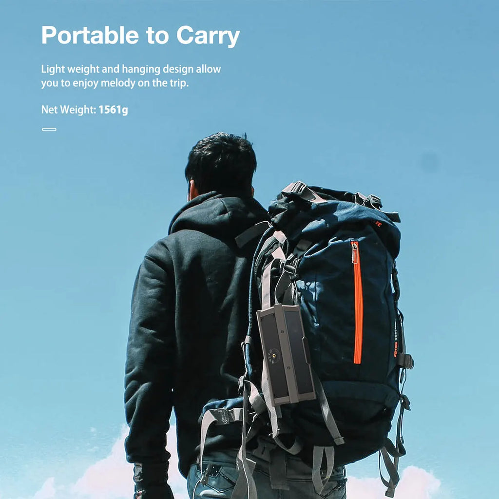 BlitzWolf BW-WA3 100W bluetooth Speaker Quad Drivers Dual Diaphragm Deep Bass RGB Light TWS 5000mAh IPX5 Waterproof Speakers