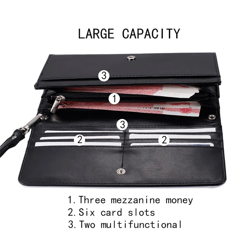 New Custom Personalized Color Picture Zipper Long Wallet Clutch Bag Photo Print Customized DIY Women Wallet Christmas Present