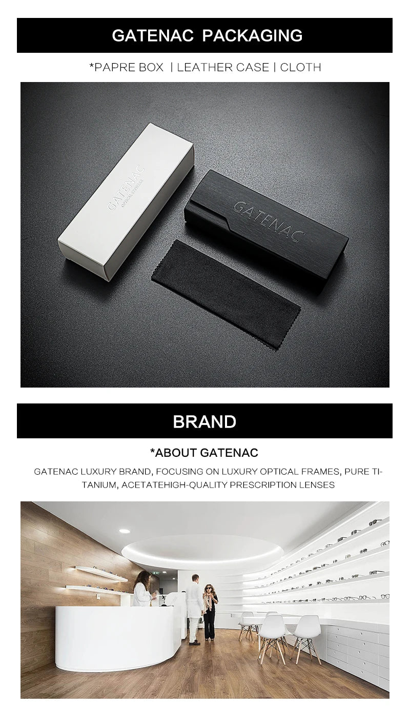 Handmade Acetate Glasses Frame Men Vintage Square Ultra Light Rivet Eyeglasses Frame Women Retro Luxury Brand Designer Eyewear