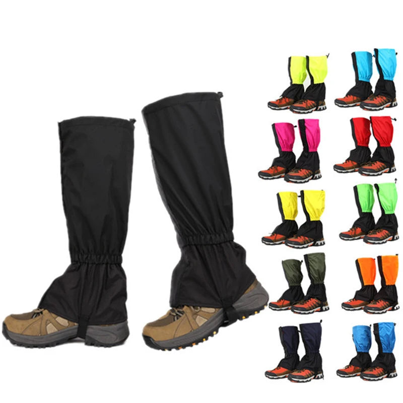 2025 New Leg Gaiter Waterproof Snow Boot Gaiters Anti-Tear Waterproof Oxford Leggings Cover Outdoor Fishing Skiing Hiking 36CM