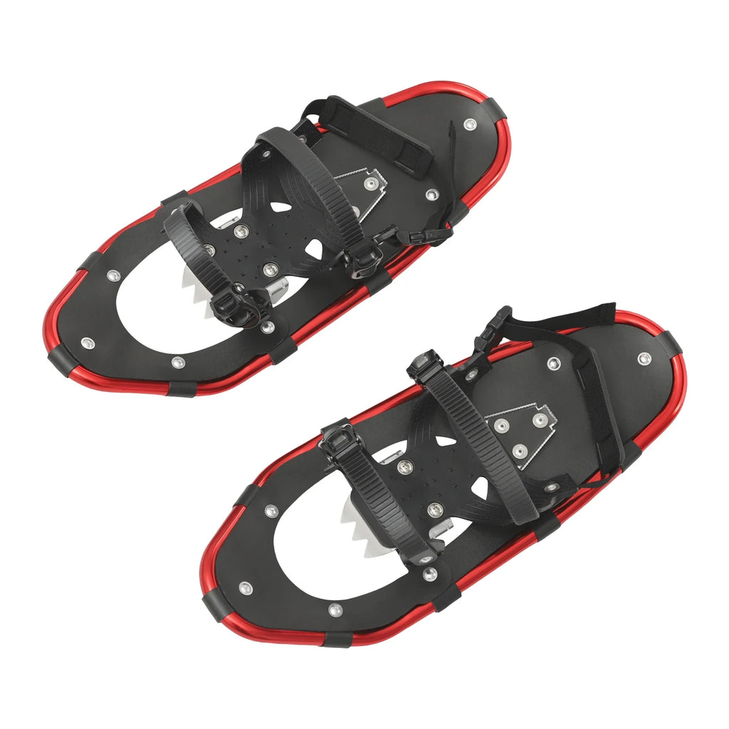 21 Inch Snowshoes, Snowshoes& Adjuatable Trekking Poles, Snowshoes for Men Women Youth