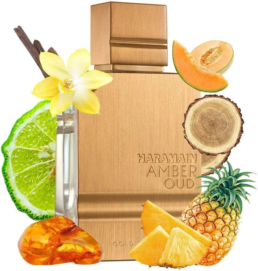 Al Haramain Perfumes Amber Oud Pheromone Fragrance Arabian Women's Perfume Pheromone Cologne for Man Attract The Opposite Sex